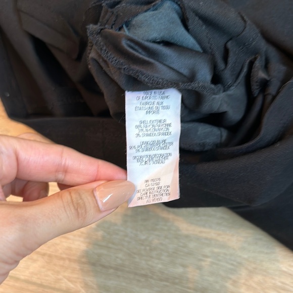 Helmut Lang Black Leather Combo Dress Long Sleeve Night Out - Picture 5 of 10